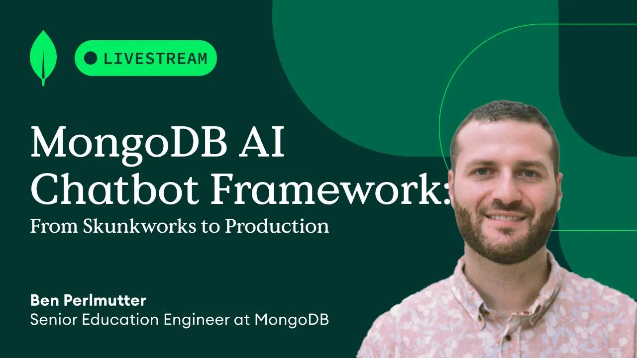 MongoDB TV overview